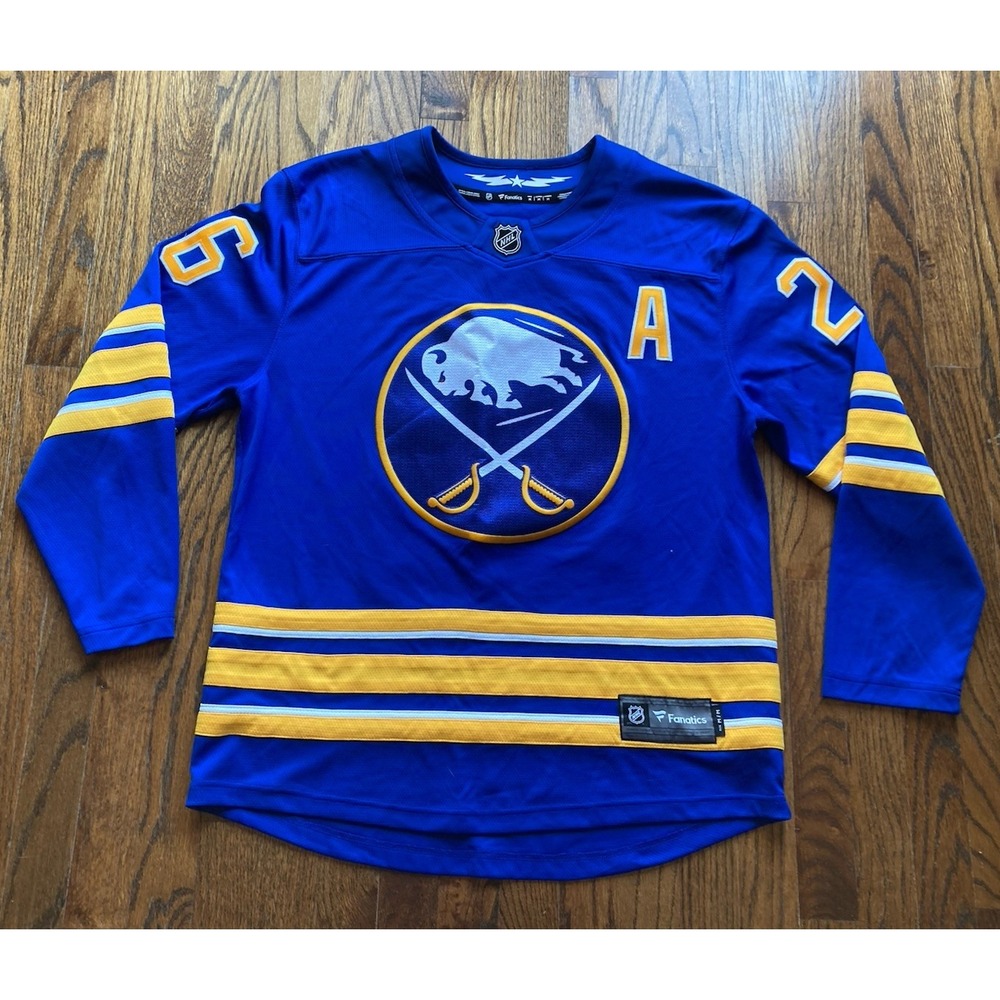 Rasmus Dahlin Buffalo Sabres Jersey Mens Medium Fanatics Breakaway Home